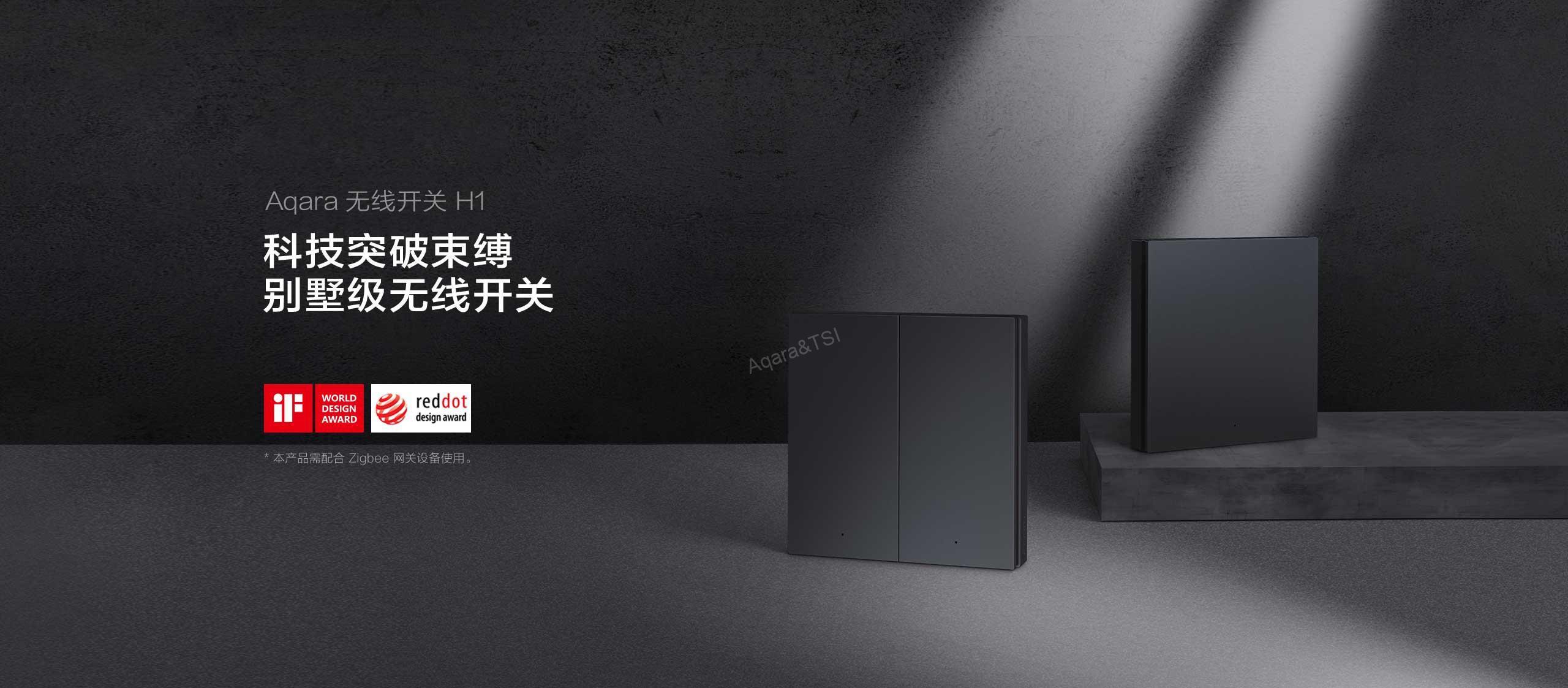 無綫開關H1-貼牆式